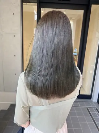 ロング カラー ブリーチなし/専門店 ASOBIのヘアスタイル
