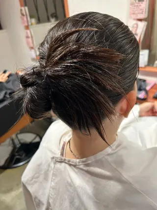 ブルー所属・岩野 有紗のヘアスタイル