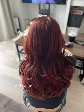 ロング カラー hair&make salon vajra（バサラ）所属・外国人風ヘア🦋 小岩来望のヘアスタイル