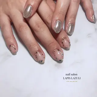 ネイル nail salon ラピスラズリのネイルデザイン