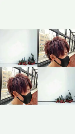 メンズ 🔷メンズ推し🔷 遠藤暖大のヘアスタイル