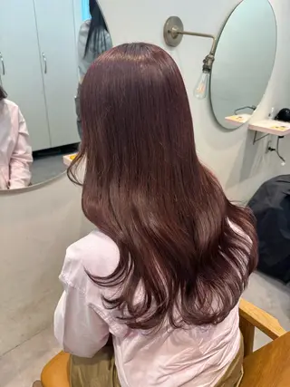 ロング カラー ayaka♡ 柔らかカラーのヘアスタイル
