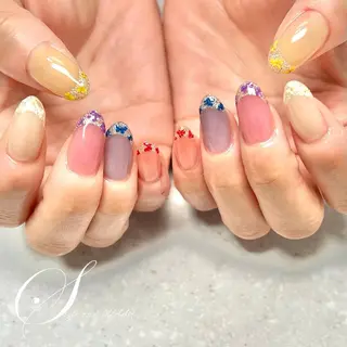 ネイル ステラ marikominoのネイルデザイン