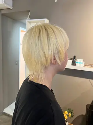 ショート カラー daiki 原宿のヘアスタイル