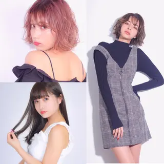 カラー タカ ユキのヘアスタイル