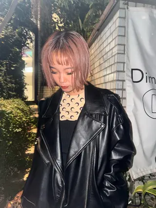 ショート 捺葵 @72tomi__のヘアスタイル