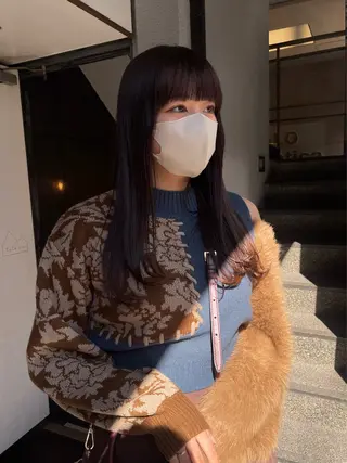 ミディアム カラー 原宿/ケパーマ 🧺ユウマのヘアスタイル