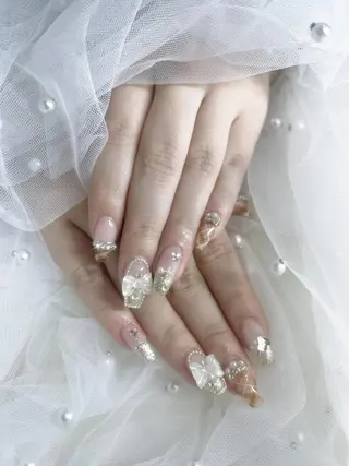 ネイル KOKOA💟キラキ ラネイル✨難波すぐのネイルデザイン