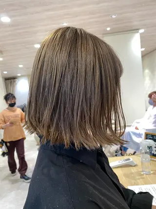 カラー ダブルカラー ブリーチ/kaitoのヘアスタイル