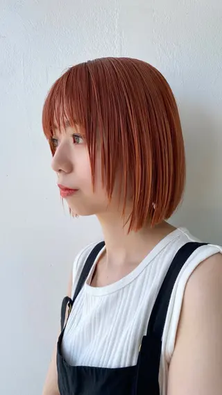 ショート ase.糸島店所属・UEDA AYAのヘアスタイル