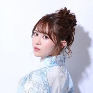 ロング ヘアアレンジ ヘアセット専門店hair make salon R所属・ヘアセット専門店 Rのヘアスタイル