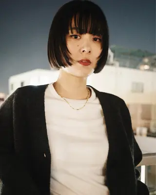 ミディアム groovy所属・学芸大学/bob/ Sakuraのヘアスタイル