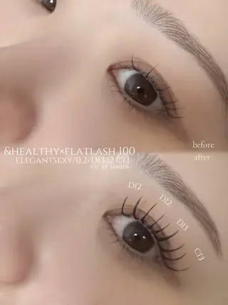 マツエク・マツパ vif misaのマツエク・マツパデザイン