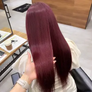ロング SAKI🫧NEXT 池袋/韓国風カラー✨のヘアスタイル