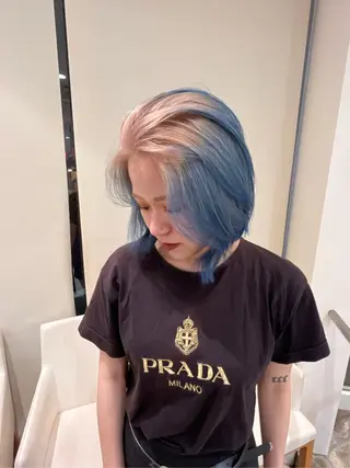 ショート カラー レイヤーカット /konomiのヘアスタイル