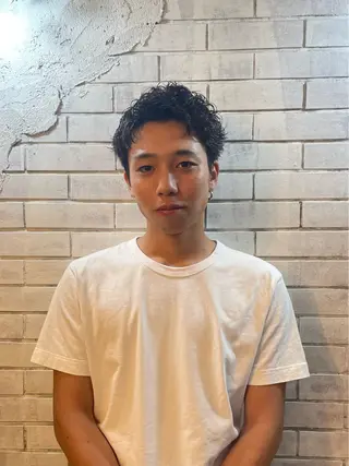 ショート パーマ メンズ スパイキーショート メンズカット/千葉駅のヘアスタイル