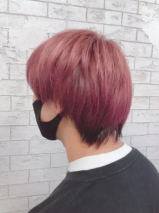 カラー メンズ ️🩵透明感カラー Yūka🩵のヘアスタイル