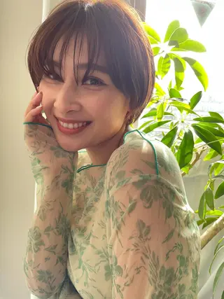 ミディアム カラー カラー指名No.1 土井新治❄️のヘアスタイル