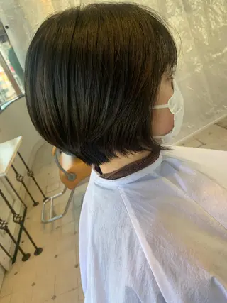 ショート 小沼采唯👧🏼 海好きオヌちゃんのヘアスタイル