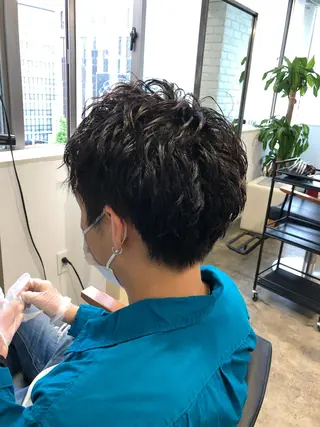 パーマ メンズ MEN'S特化🌈 KATOのヘアスタイル