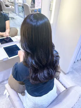 ロング カラー 🐰🎀ボブ専門 yuzuka🎀🐰のヘアスタイル