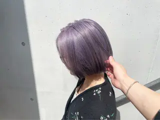 カラー em HAIR所属・透明感カラー🫧 ハイトーン/ケン💫のヘアスタイル