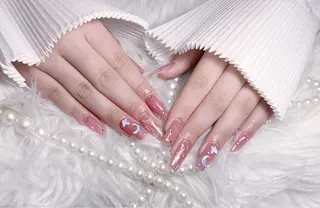 ネイル ☁️Minmin Tsuki💙🩵のネイルデザイン