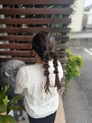 ヘアアレンジ 鈴木 美佑のヘアスタイル