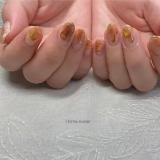 ネイル ショートネイル. Home sweetのネイルデザイン