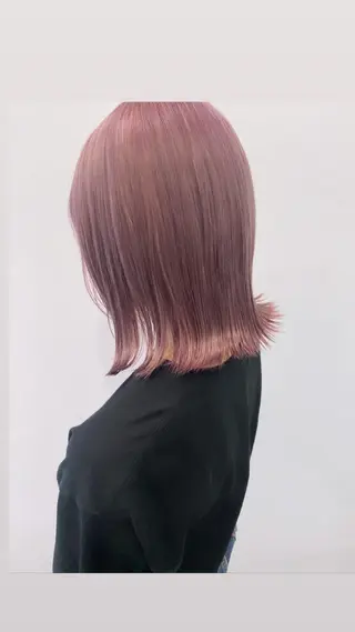 ミディアム カラー ヘアアレンジ buy your own flowers:kava所属・yoda karenのヘアスタイル