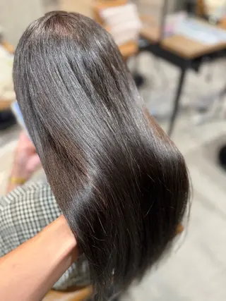 ロング La Bonheur hair parfait所属・谷本虎太郎　艶カラー 🌈髪質改善のヘアスタイル
