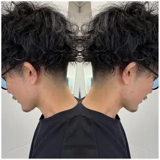 ショート パーマ メンズ BOOTH share salon所属・ハタケヤマヨシキ ／BOOTHのヘアスタイル