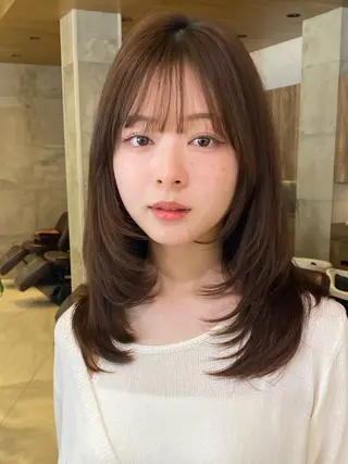 ミディアム 無料カットモデル/ ショート特化/荒砂のヘアスタイル