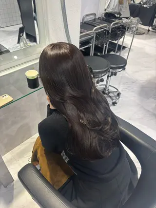 ロング カラー 髪質改善🩰透明感カ ラー🎀hinanoのヘアスタイル