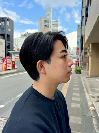 メンズ 米元 春奈のヘアスタイル