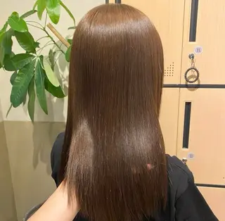 ミディアム カラー 透明感カラー/ 小顔カット/ミヅキのヘアスタイル