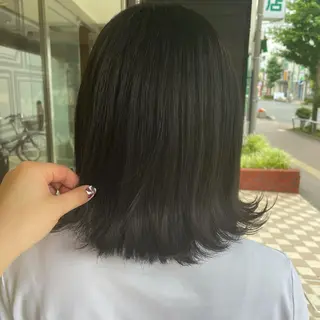 ミディアム ふるはし みなのヘアスタイル