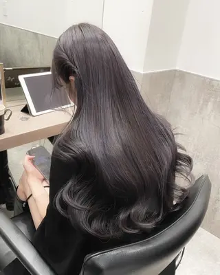 ロング カラー ヘアアレンジ SALOWIN原宿ash店所属・理想のハイトーンへ 🌙サイダサキのヘアスタイル