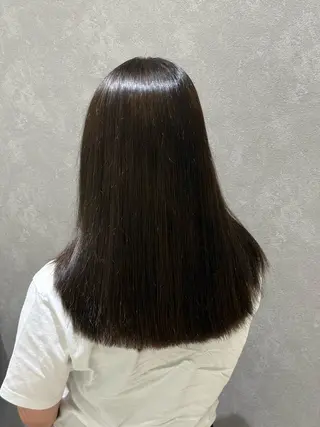 ロング カラー 髪質改善カラー ゆづきのヘアスタイル