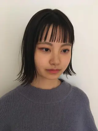 ショート カラー Batta所属・坂上 岳のヘアスタイル