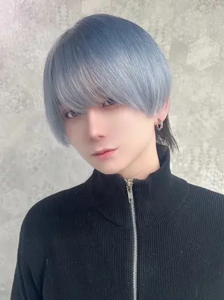 カラー メンズ 韓国ヘア特化💍 tiam💍ブリーチのヘアスタイル