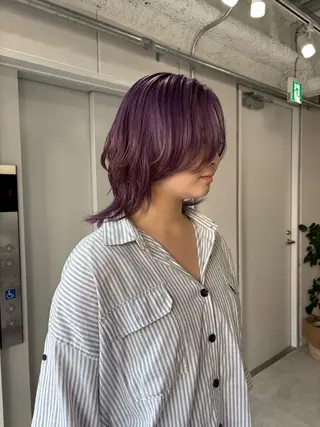 ミディアム カラー 🫧コモリスズノ /JESTERのヘアスタイル