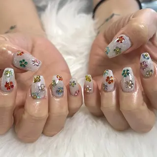 ネイル Azusa🩵 ネイル💅🏻心斎橋のネイルデザイン