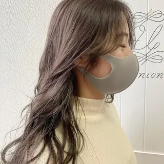 ロング カラー 韓国ヘア /男女❄️ 細江 美紅のヘアスタイル