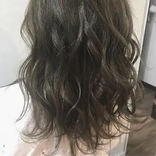 カラー ブリーチ毛縮毛矯正 👑山口のヘアスタイル