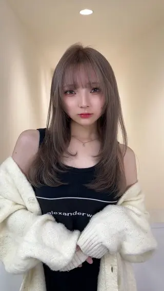 ロング りん ブリーチ/渋谷のヘアスタイル