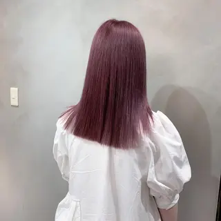 セミロング カラー 透明感カラー特化型 NAOKIのヘアスタイル