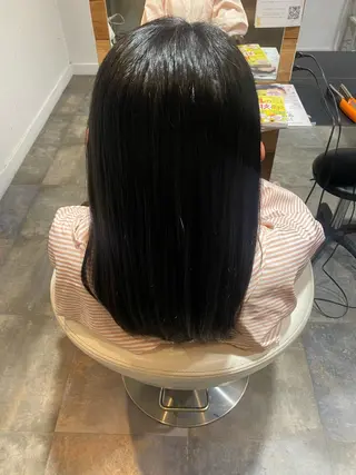 ロング カラー 髙橋 瀬那のヘアスタイル