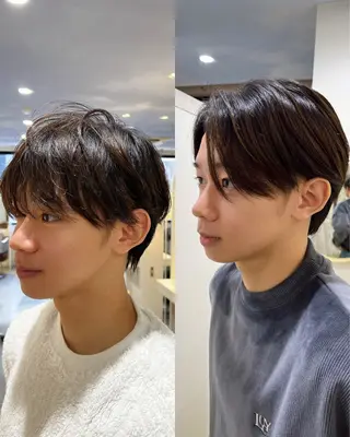 メンズ Aman  D'or所属・ショート/ボブ/東 千耀のヘアスタイル