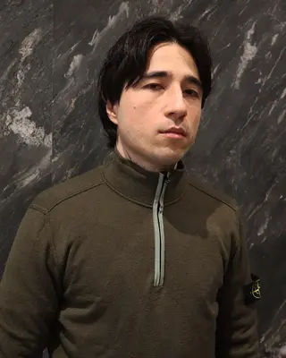 メンズ レイヤーカット /ハイトーンchaoのヘアスタイル